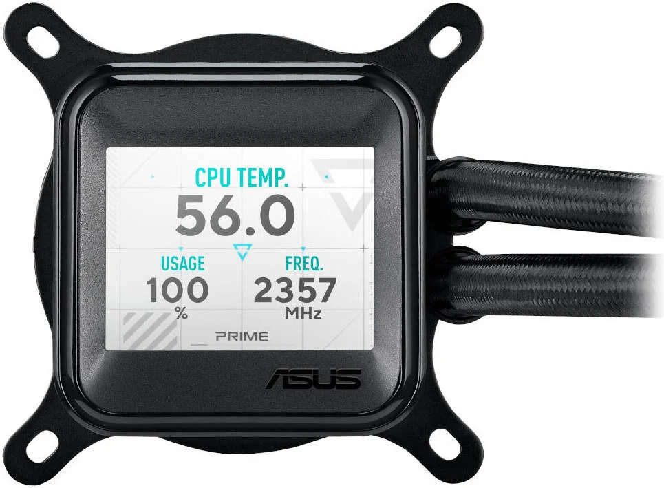 خنک کننده مایع پردازنده ASUS Prime LC 360 aRGB LCD، صفحه نمایش 2.3 اینچی LCD، رادیاتور 360 میلی متری، 3 عدد فن یکپارچه PRIME LC 36025، سرعت فن 2500 دور در دقیقه، جریان هوای فن 77.22 CFM، مشکی | 90RC00Z1-B0EAY0 خنک کننده مایع پردازنده ASUS Prime LC 360 aRGB LCD، صفحه نمایش 2.3 اینچی LCD، رادیاتور 360 میلی متری، 3 عدد فن یکپارچه PRIME LC 36025، سرعت فن 2500 دور در دقیقه، جریان هوای فن 77.22 CFM، مشکی | 90RC00Z1-B0EAY0