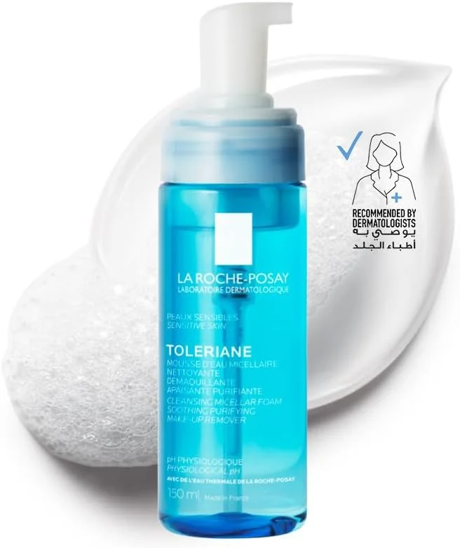 فوم پاک کننده ملایم پوست حساس لاروش پوزای 150 میلی لیتر