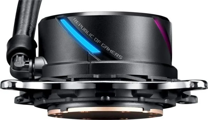 خنک کننده مایع پردازنده کامپیوتر ASUS ROG Strix LC 120، کنترل دقیق پمپ PWM 4 پین | 90RC0050-M0UAY0