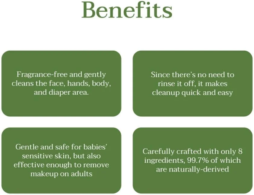 محلول پاک کننده میسلار ارگانیک صورت و بدن کودک موستلا، بدون نیاز به آبکشی و بدون عطر، 400 میلی لیتر + 400 میلی لیتر - بسته 2 عددی