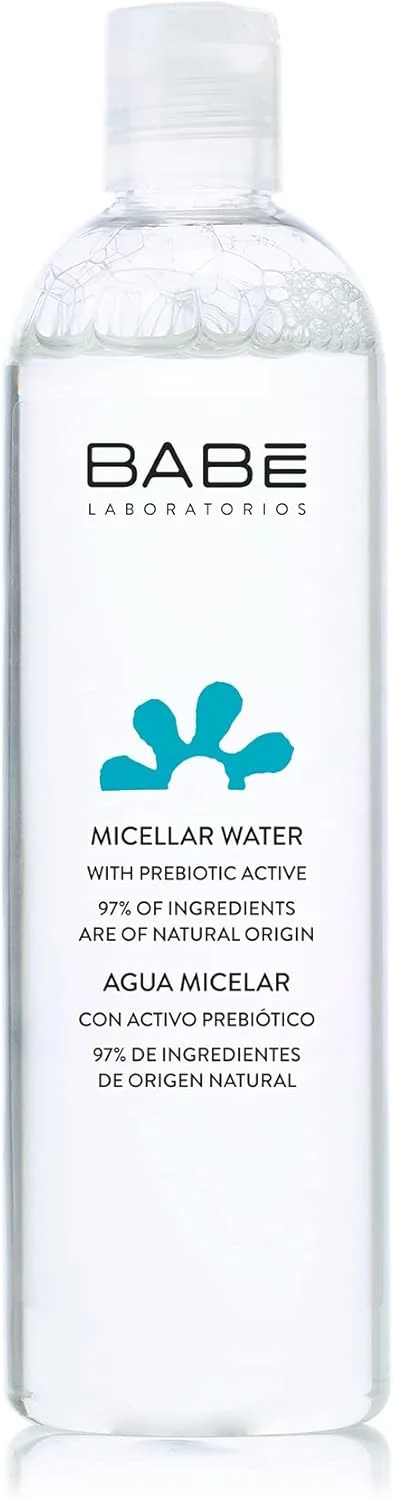 میسلار واتر 400 میلی لیتری لابراتوریز بابه، با مواد اولیه طبیعی، مناسب برای انواع پوست، پوست حساس، استفاده روزانه، پاک کننده آلودگی، مرطوب کننده و تسکین دهنده