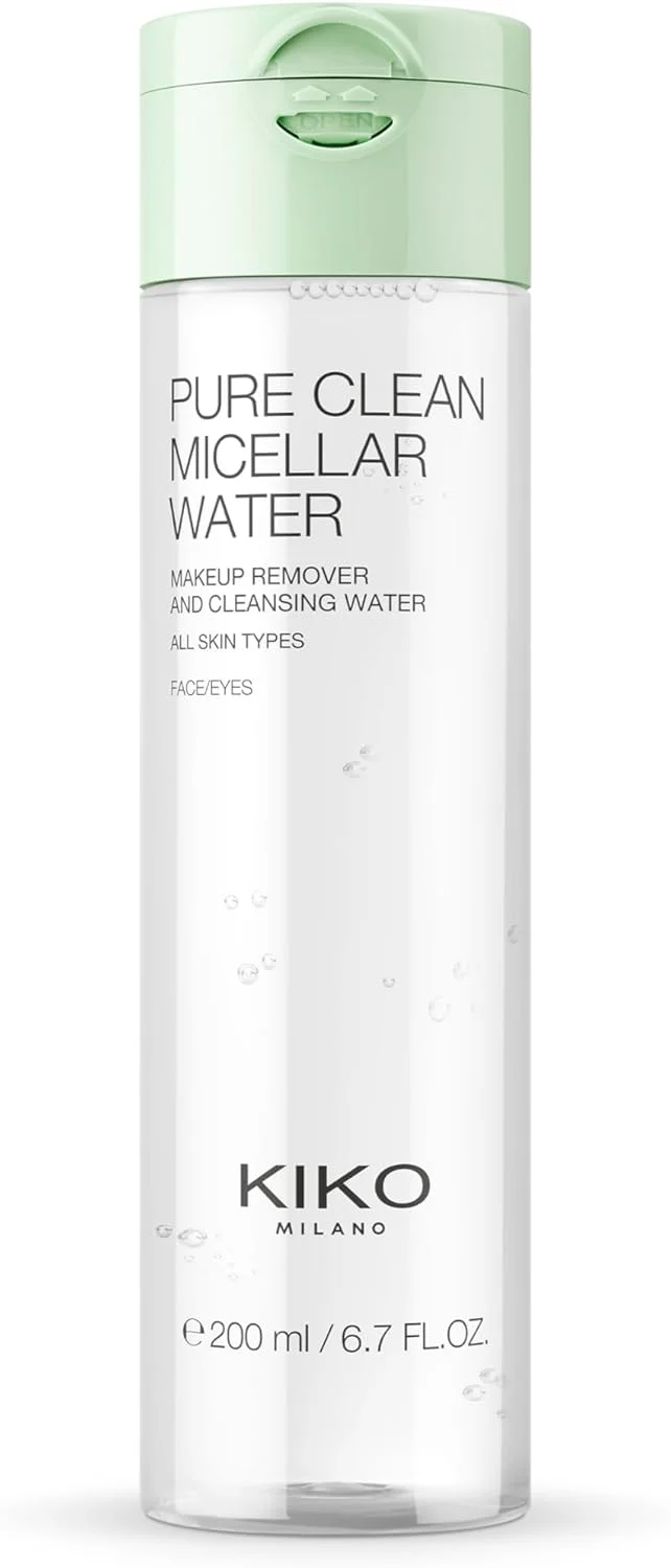 میسلار واتر پاک کننده آرایش صورت و چشم Kiko Milano CLEAN - NEW PURE CLEAN