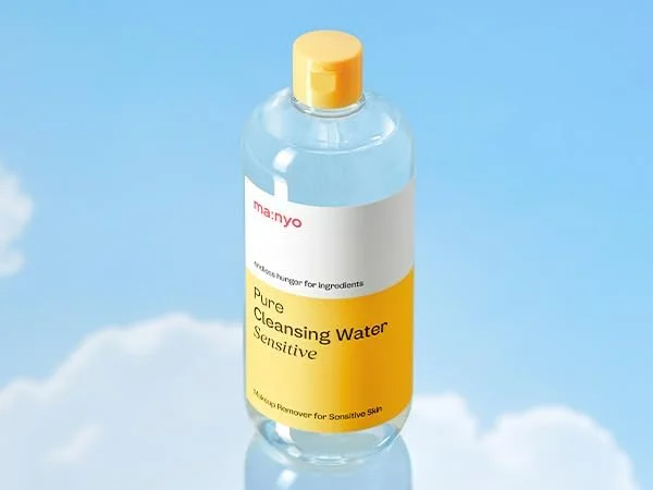 میسلار واتر پاک کننده ملایم پوست مانیو (500 میلی لیتر) - تکنولوژی میسلار Triple+، پاک کننده آرایش، پاک کننده ملایم صورت برای انواع پوست، پاک کننده و آبرسان پوست