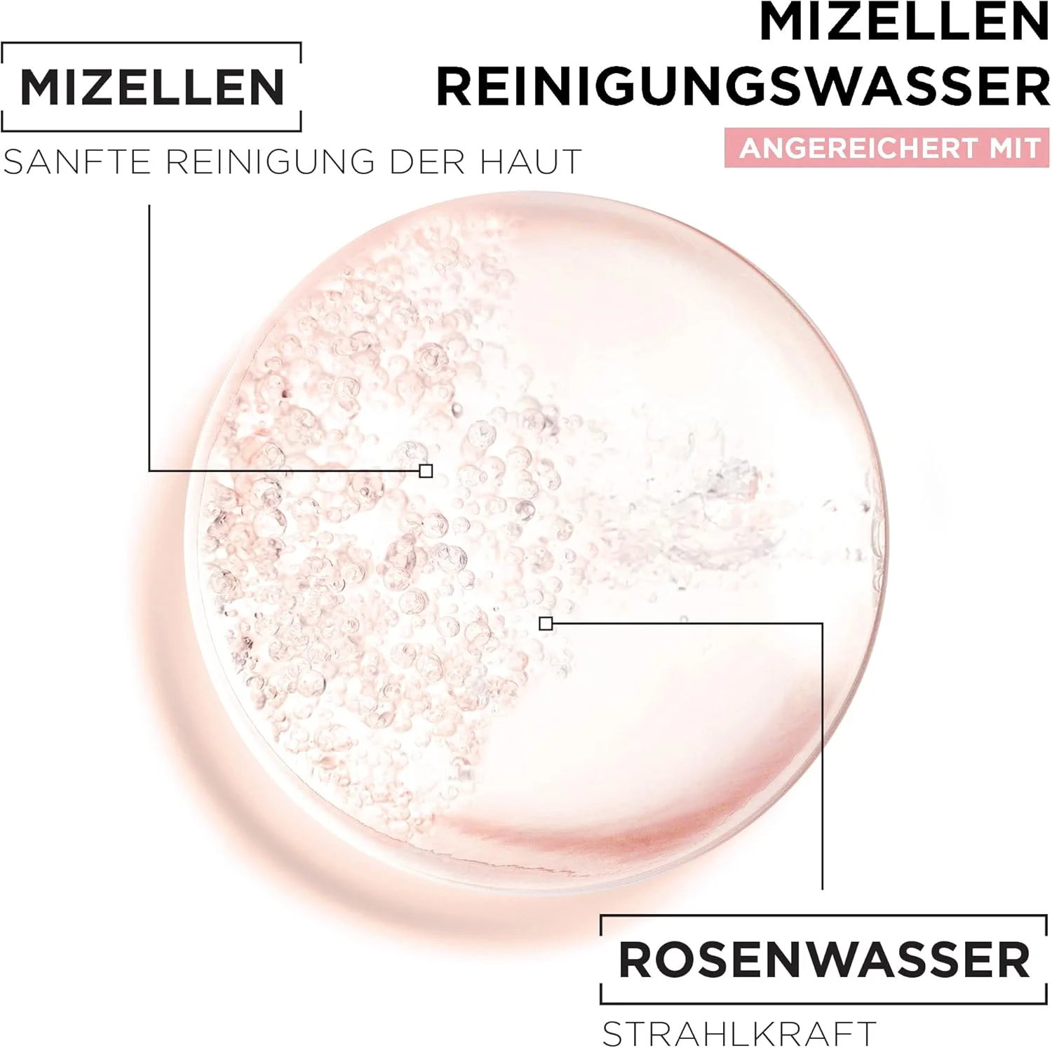 آب پاک کننده میسلار گارنیه، پاک کننده همه کاره با عصاره گل رز، تونر صورت برای پاکسازی ملایم و آرایش ملایم، SkinActive، ۱ x ۷۰۰ میلی لیتر