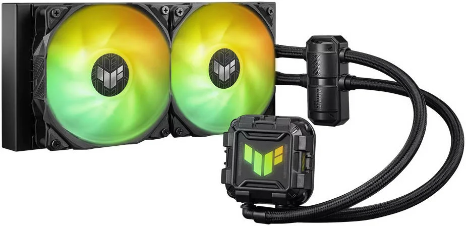 خنک کننده مایع پردازنده ایسوس TUF Gaming LC II 240 ARGB با Aura Sync، رادیاتور 240 میلیمتری، 2 فن 120 میلیمتری TUF ARGB، لوله تقویت شده 400 میلیمتری، پمپ کم صدا با پوشش، مشکی | 90RC00U1-M0UAY0 خنک کننده مایع پردازنده ایسوس TUF Gaming LC II 240 ARGB با Aura Sync، رادیاتور 240 میلیمتری، 2 فن 120 میلیمتری TUF ARGB، لوله تقویت شده 400 میلیمتری، پمپ کم صدا با پوشش، مشکی | 90RC00U1-M0UAY0