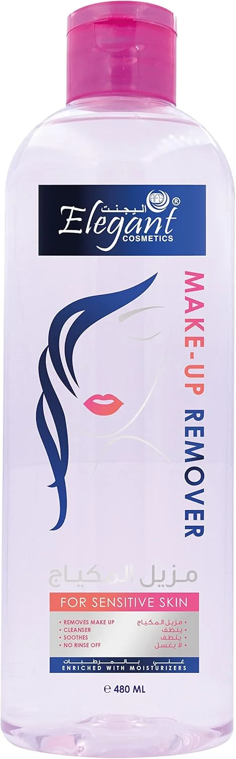 پاک کننده آرایش ملایم – 480 میلی لیتر – پاک کننده آرایش میسلار واتر، پاک کننده و تسکین دهنده بدون مسدود کردن منافذ، بدون نیاز به آبکشی | مواد طبیعی و بدون روغن، 200 میلی لیتر