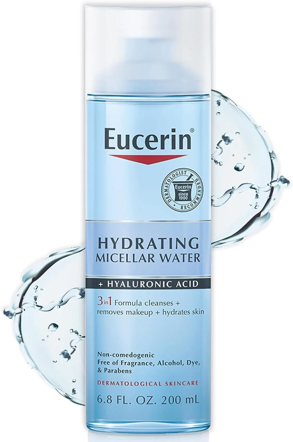 آب پاک کننده میسلار سه در یک اوسرین، حاوی هیالورونیک اسید، بطری 200 میلی لیتری