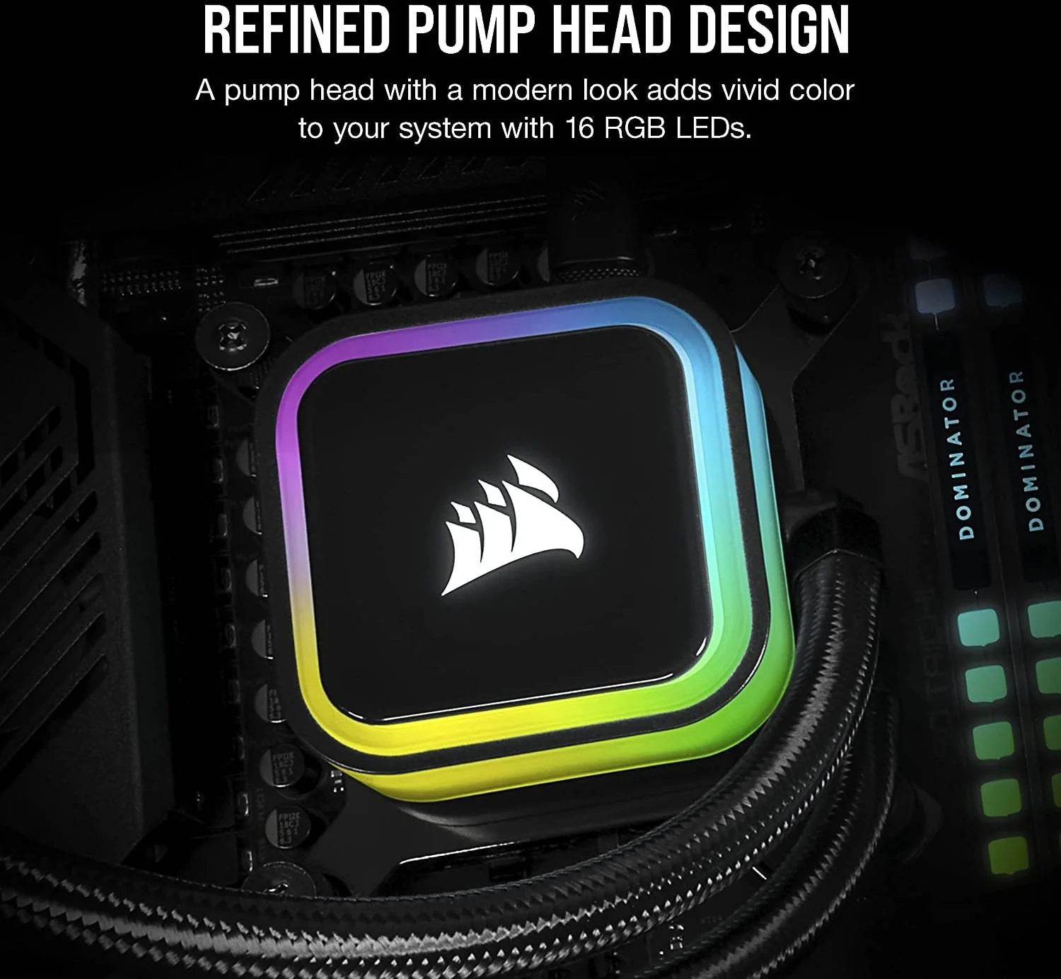 خنک کننده مایع پردازنده Corsair iCue H150i RGB Elite، سایز رادیاتور 360 میلیمتر، طول لوله 400 میلیمتر، سرعت فن 400-1850 دور در دقیقه، جریان هوای فن 10.9 - 59.1 CFM، سطح نویز 10 - 31.5 dBa، 3 فن، مشکی | CW-9060060-WW خنک کننده مایع پردازنده Corsair iCue H150i RGB Elite، سایز رادیاتور 360 میلیمتر، طول لوله 400 میلیمتر، سرعت فن 400-1850 دور در دقیقه، جریان هوای فن 10.9 - 59.1 CFM، سطح نویز 10 - 31.5 dBa، 3 فن، مشکی | CW-9060060-WW