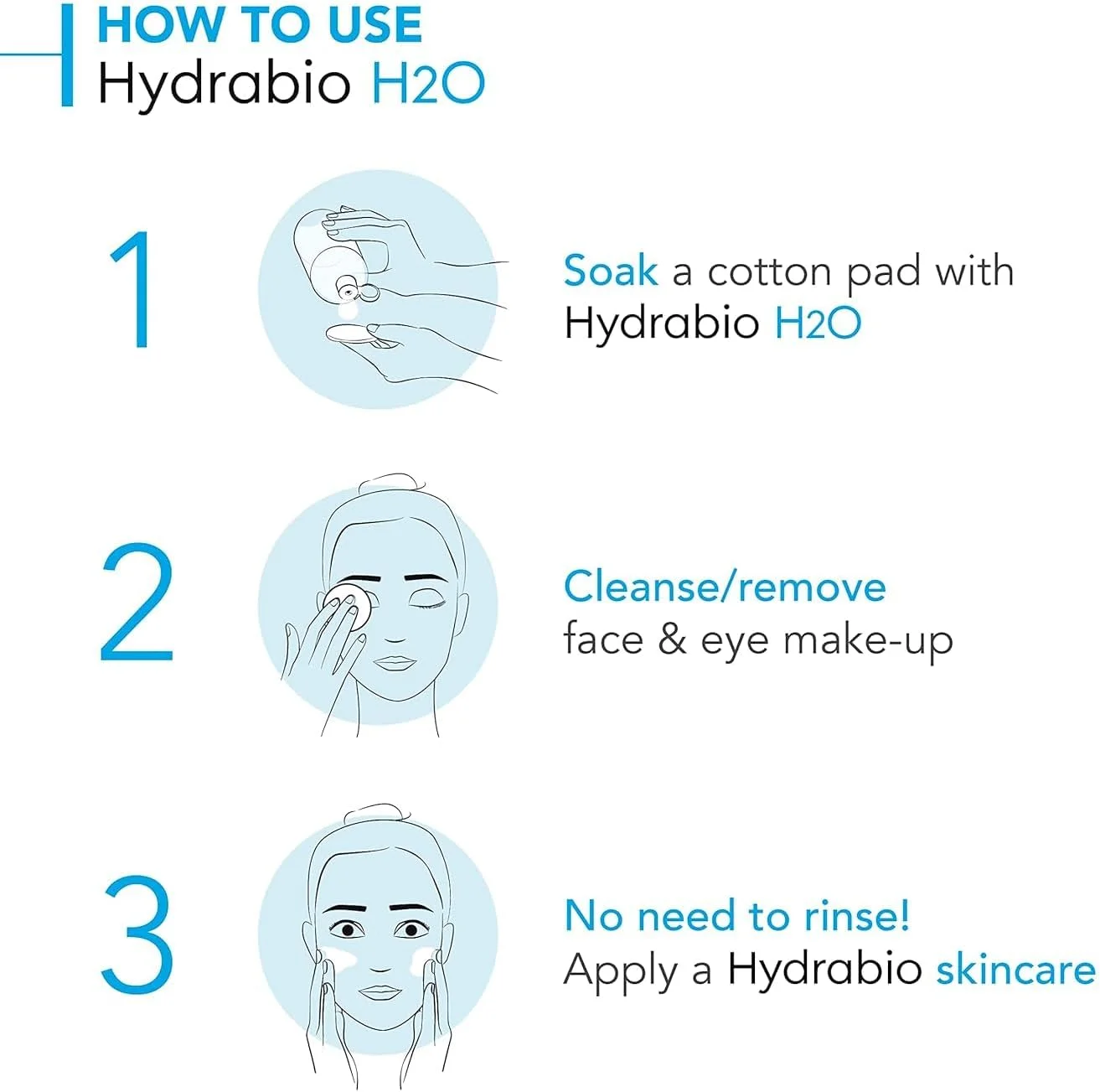 محلول میسلار بایودرما هیدرابیو H2O مناسب بانوان - پاک کننده 500 میلی لیتری محلول میسلار بایودرما هیدرابیو H2O مناسب بانوان - پاک کننده 500 میلی لیتری