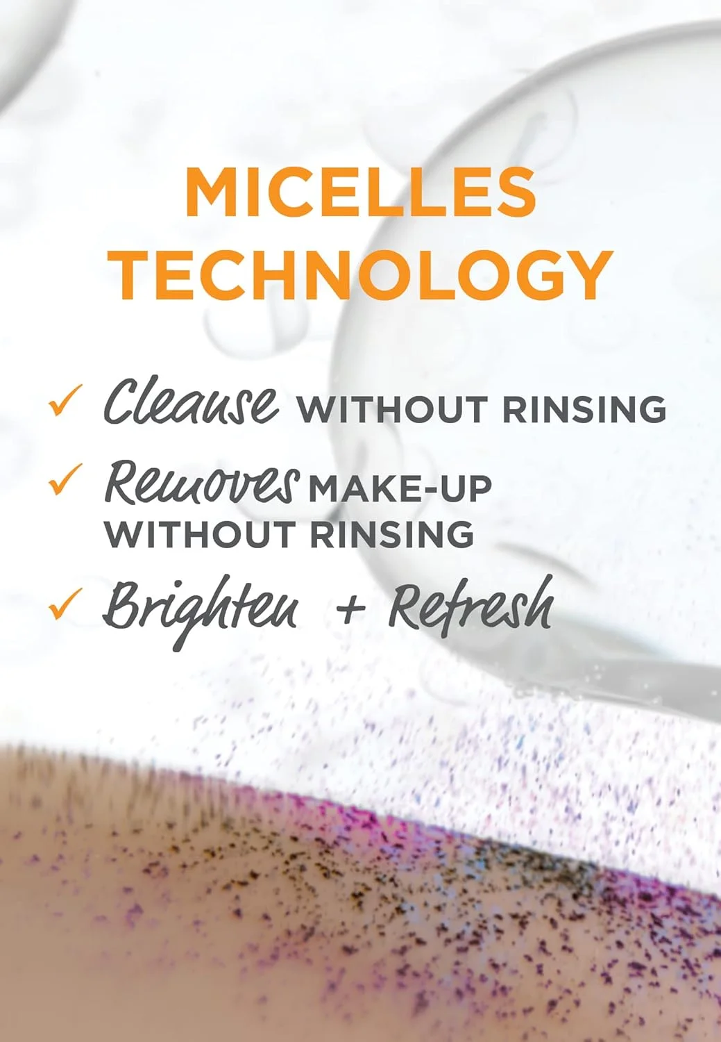 آب پاک کننده آرایش میسلار گارنیه مدل Skin Active حاوی ویتامین C حجم 100 میلی لیتر