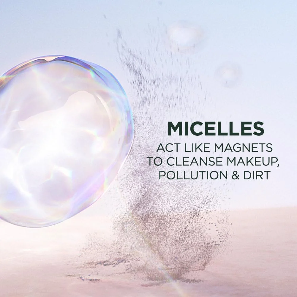 آب پاک کننده میسلار گارنیه Skinactive، برای پوست مستعد آکنه، حاوی اسید سالیسیلیک، 400 میلی لیتر