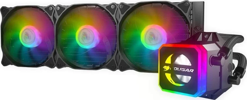 خنک کننده مایع پردازنده کوگار Helor (360) با نورپردازی RGB آدرس پذیر، Core Box v2 و کنترل از راه دور | CG-CL-HELOR360-RGB