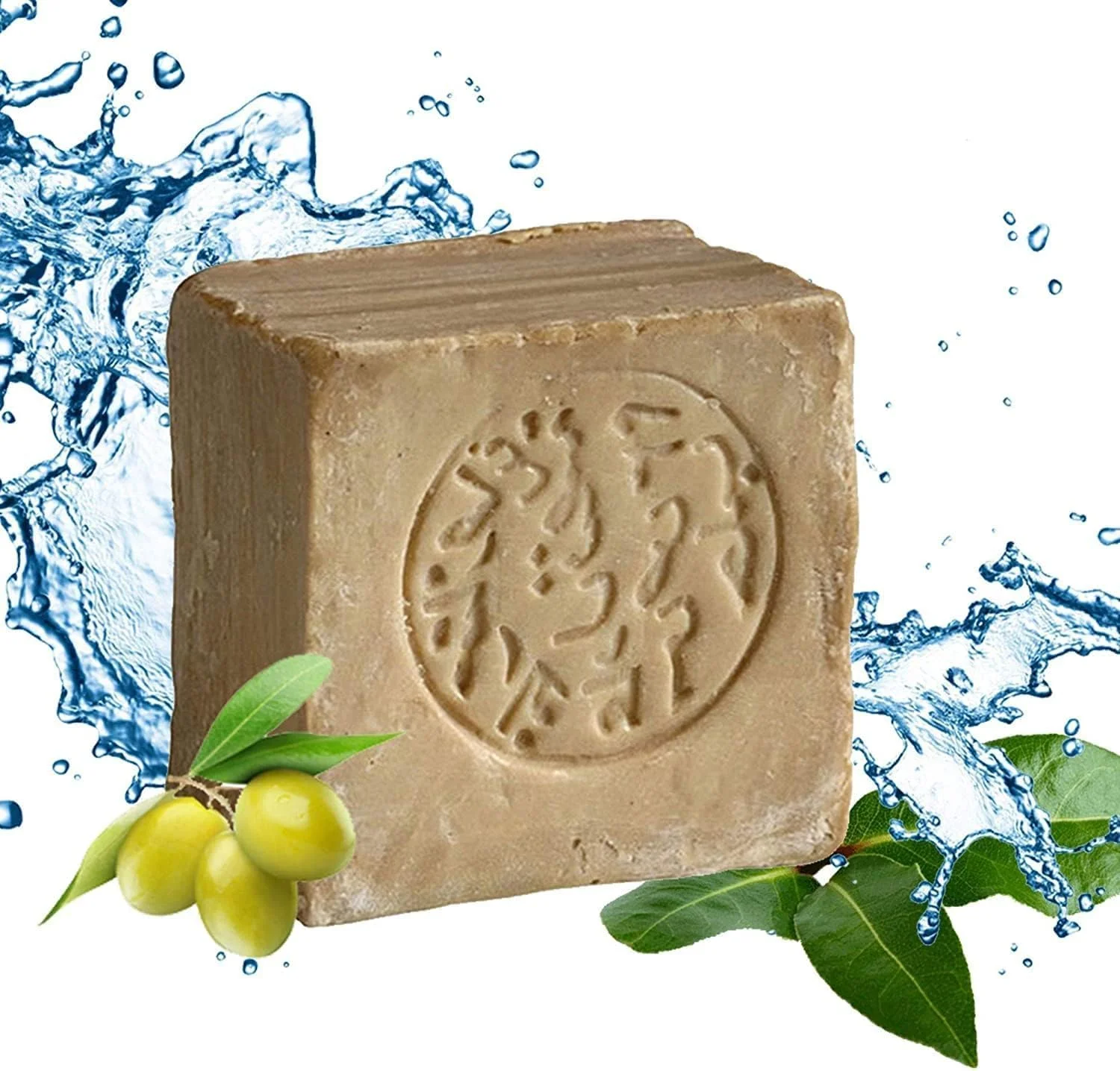 صابون سنتی Laverne با روغن زیتون و روغن برگ بو، پرس سرد، دست ساز طبیعی، 180 گرم