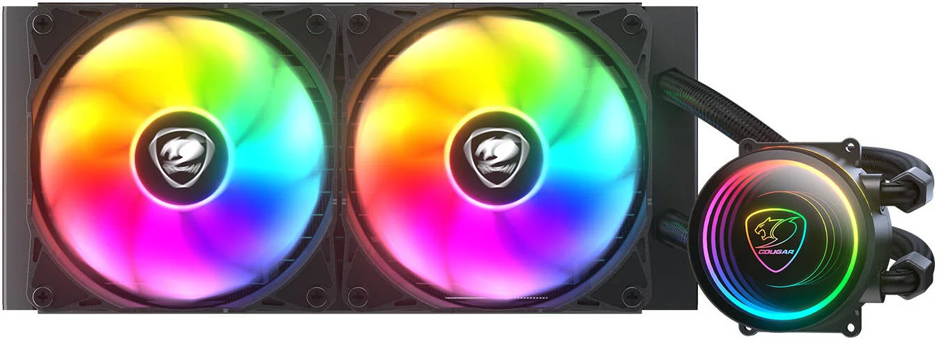 خنک کننده مایع پردازنده Cougar Poseidon Elite aRGB AIO، رادیاتور 240 میلیمتری، صفحه سرد مسی، سرعت پمپ 2700 دور در دقیقه، فن 120 میلیمتری، سرعت فن 2200 دور در دقیقه، جریان هوای 62.53 CFM، مشکی | 3MPSD240.0001 خنک کننده مایع پردازنده Cougar Poseidon Elite aRGB AIO، رادیاتور 240 میلیمتری، صفحه سرد مسی، سرعت پمپ 2700 دور در دقیقه، فن 120 میلیمتری، سرعت فن 2200 دور در دقیقه، جریان هوای 62.53 CFM، مشکی | 3MPSD240.0001