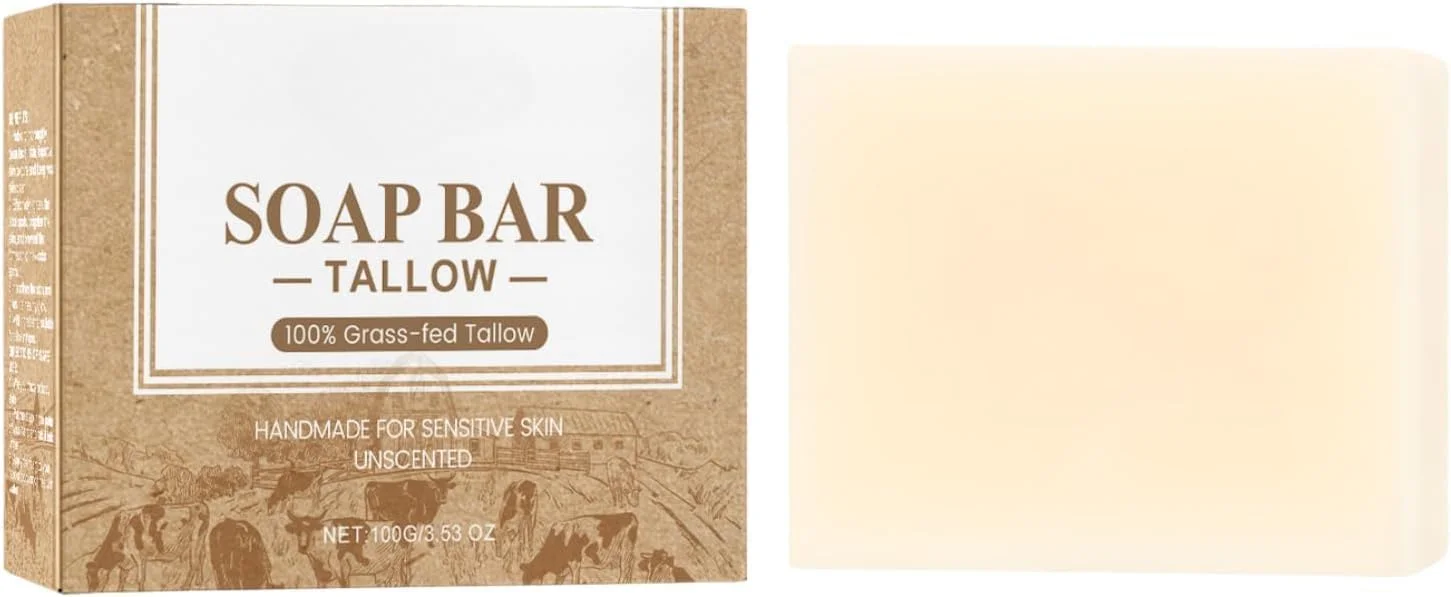 صابون پیه آلی آزونی، صابون دست ساز پاک کننده عمیق، صابون کره ای، صابون مغذی، تسکین دهنده، مرطوب کننده، صابون پاک کننده اسکراب، صابون طبیعی کنترل کننده چربی مناسب برای پوست های خشک و حساس