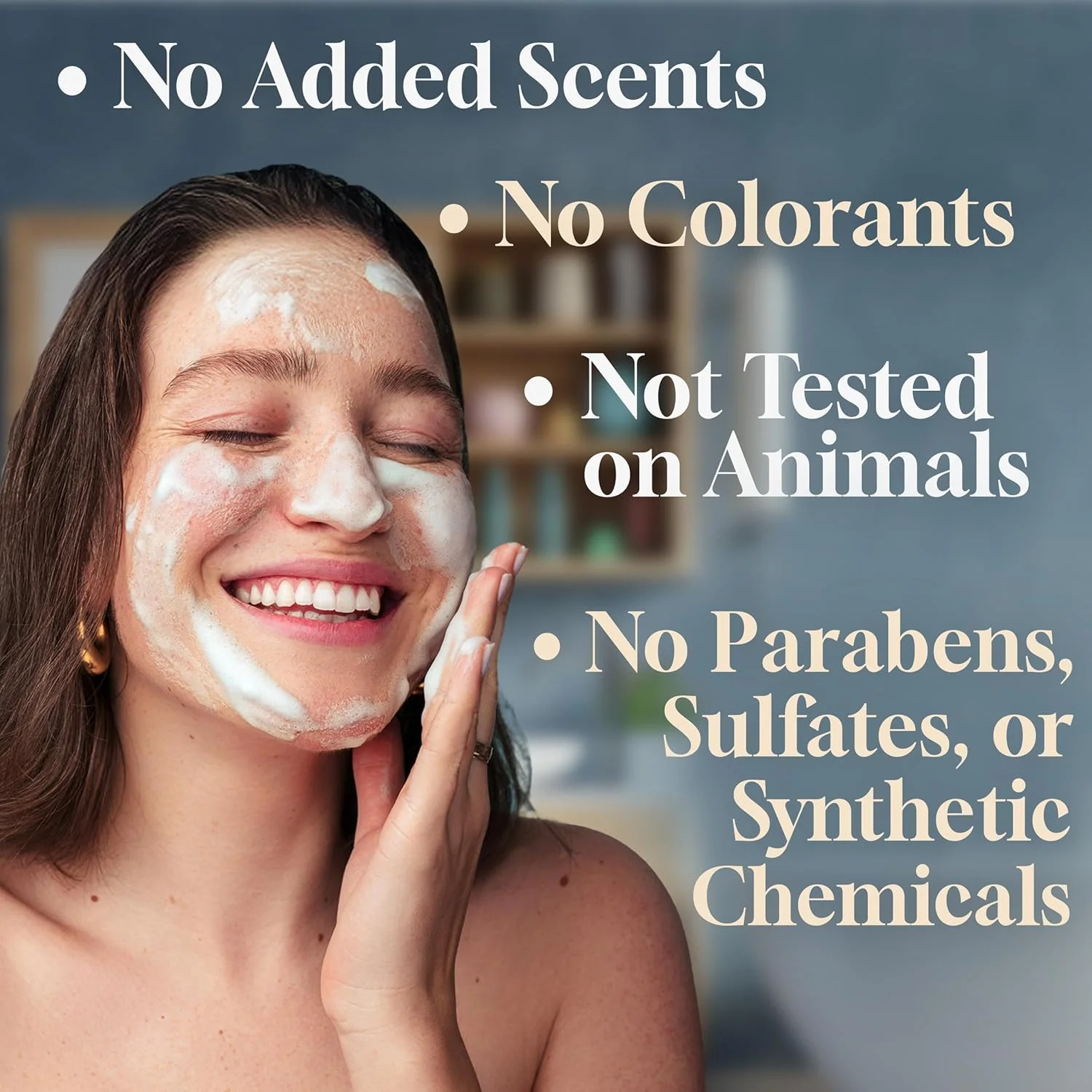 دِد سی وِیرهاوس - صابون مراقبت از صورت کامبو دریای مُرده - صابون صورت برای زنان و مردان - صابون گِل و نمک دریای مُرده برای پوست مختلط، دست ساز و بدون عطر، 100 گرم - بسته 4 عددی