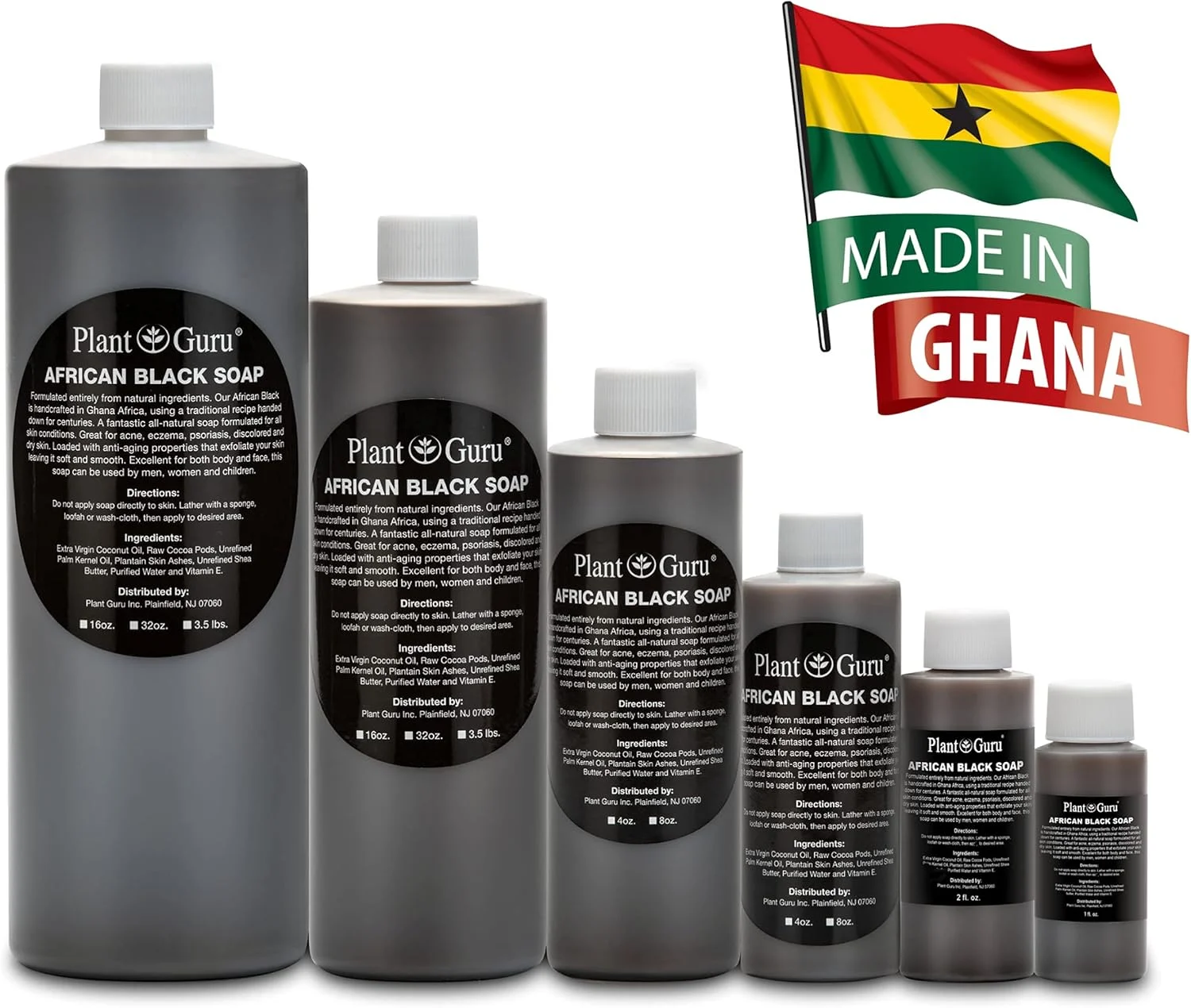 مایع صابون سیاه آفریقایی ۴۷۳ میلی لیتر. ۱۰۰٪ خالص و طبیعی از غنا. درمان آکنه، کمک به اگزما و پسوریازیس، پوست خشک، جای زخم و لکه های تیره. عالی برای جوش ها، جوش های سرسیاه، شستشوی صورت و بدن. مایع صابون سیاه آفریقایی ۴۷۳ میلی لیتر. ۱۰۰٪ خالص و طبیعی از غنا. درمان آکنه، کمک به اگزما و پسوریازیس، پوست خشک، جای زخم و لکه های تیره. عالی برای جوش ها، جوش های سرسیاه، شستشوی صورت و بدن.