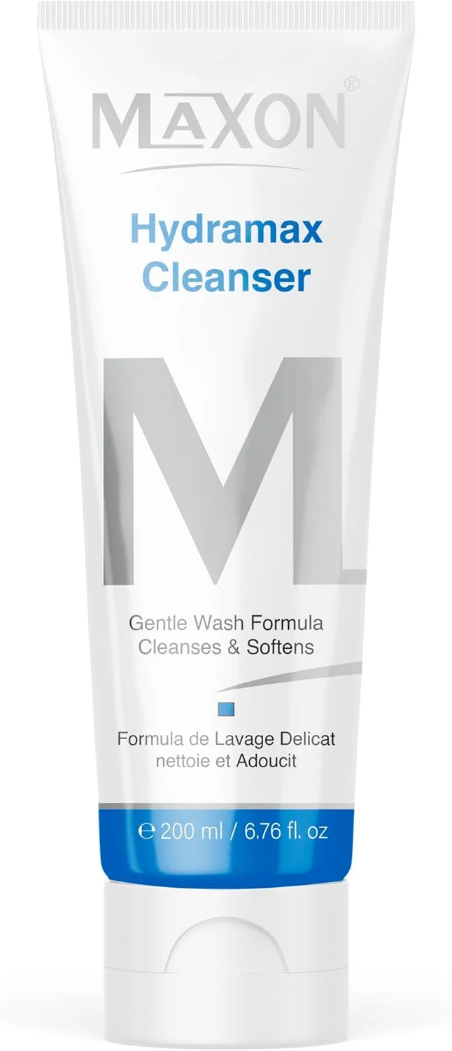 پاک کننده ملایم صورت مکس-آن هیدرامکس، پاک کننده آرایش و چربی اضافی، کاهش دهنده لکه های رنگدانه ای، پاک کننده عمیق برای پوست مرطوب و درخشان، مناسب برای انواع پوست، 200 میلی لیتر