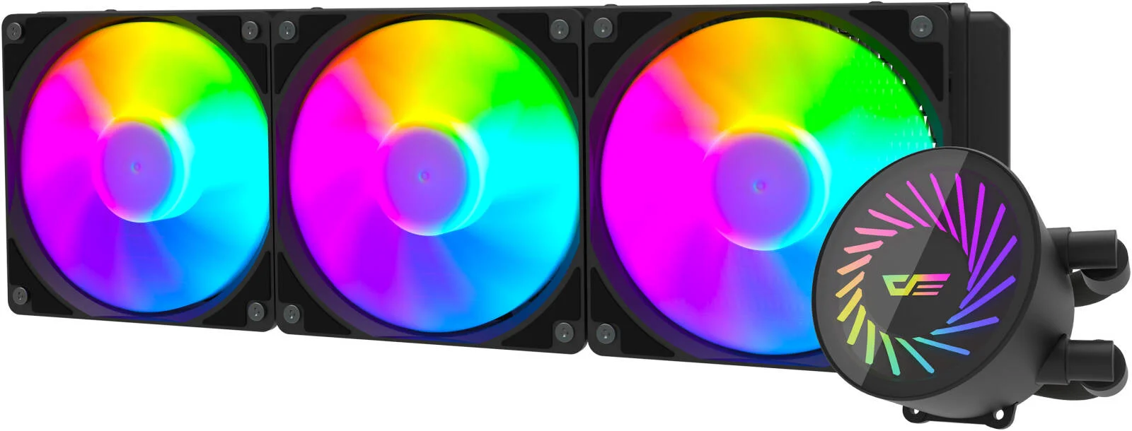 خنک کننده مایع پردازنده DarkFlash Radiant DCS 360 RGB، رادیاتور 360 میلیمتری، فن 120 میلیمتری RGB، سرعت فن 800 تا 2000 دور در دقیقه، جریان هوای 84.2CFM، پشتیبانی از ARGB Light Sync، پشتیبانی از سوکتهای Intel و AMD، مشکی | DCS-360-RGB-BL خنک کننده مایع پردازنده DarkFlash Radiant DCS 360 RGB، رادیاتور 360 میلیمتری، فن 120 میلیمتری RGB، سرعت فن 800 تا 2000 دور در دقیقه، جریان هوای 84.2CFM، پشتیبانی از ARGB Light Sync، پشتیبانی از سوکتهای Intel و AMD، مشکی | DCS-360-RGB-BL