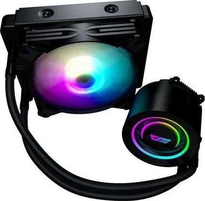 خنک کننده مایع پردازنده DarkFlash Twister DX120 ARGB LED 120mm - مشکی | DX-120BK
