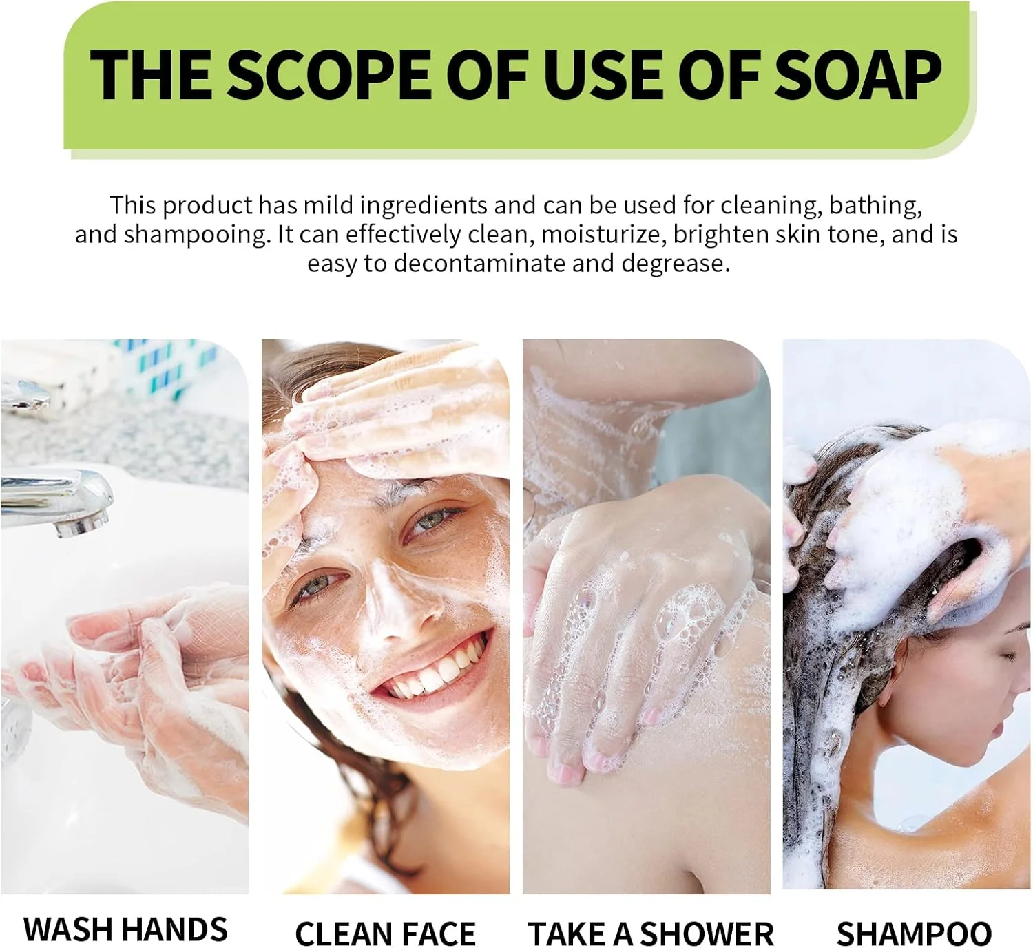 صابون سیترونلا دافع پشه و کک - صابون سیترونلا علف لیمو، شستشوی بدن با علف لیمو، صابون قالبی طبیعی علف لیمو، دافع پشه، کنه و کک، برای پوست بدن و صورت (3 عدد)