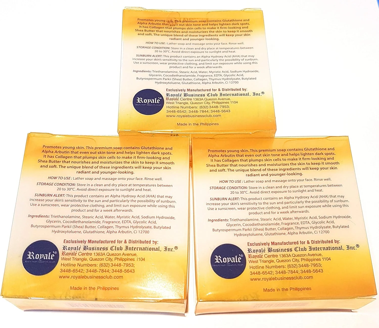 صابون رویال ال-گلوتا پاور (3 عدد)