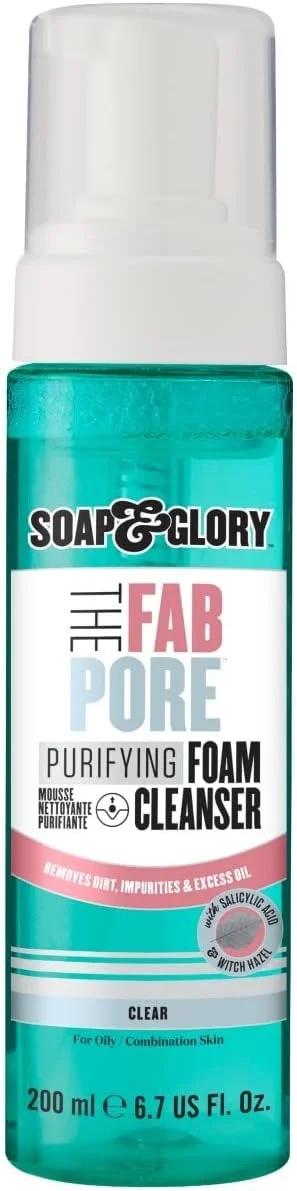 فوم پاک کننده و تصفیه کننده پوست Soap & Glory The Fab Pore، ۲۰۰ میلی لیتر