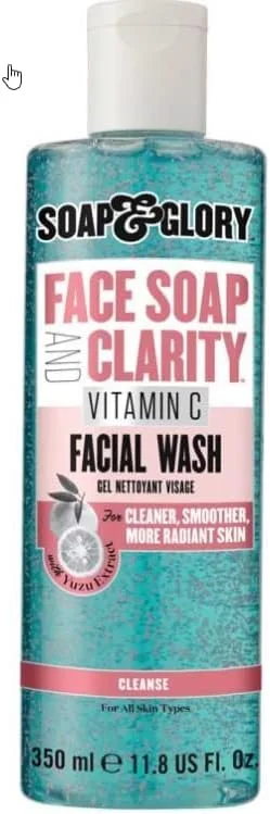 شوینده صورت ویتامین C سوپ اند گلوری اند فیس اند کلاریتی