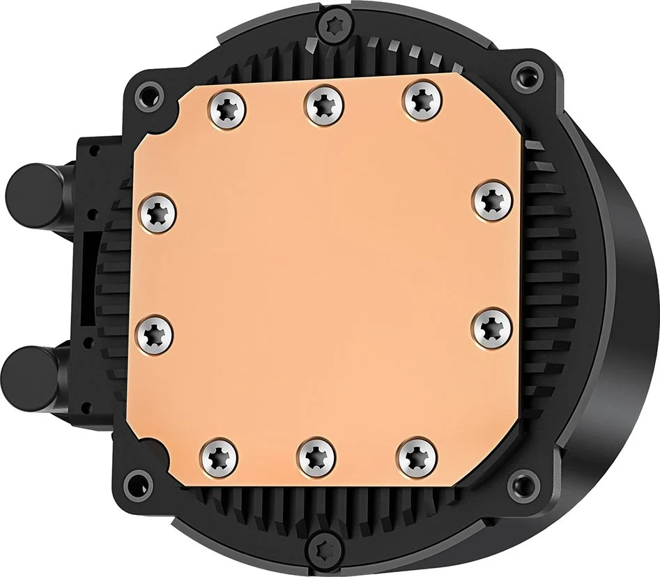 خنک کننده مایع پردازنده دیپ کول Gammax L360 A-RGB WH AIO، سرعت فن 500-1800 دور در دقیقه، جریان هوای 69.34 CFM، بلبرینگ هیدرولیک، کانکتور فن 4 پین PWM، ولتاژ نامی 12 VDC، مشکی | DP-H12CF-GL360-ARGB