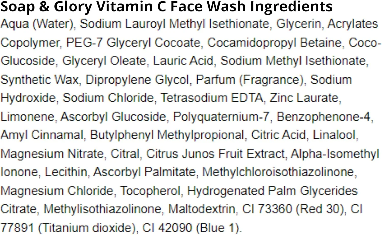 فوم شستشوی صورت روزانه سم زدا و روشن کننده ویتامین سی Soap And Glory مدل Clarity حجم 350 میلی لیتر بسته 2 عددی - شوینده صورت مناسب هدیه تولد، روز ولنتاین و روز مادر