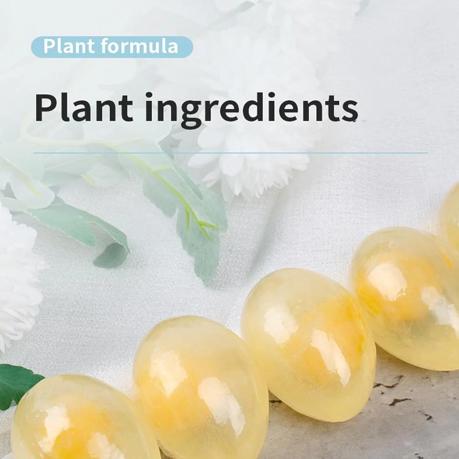 صابون گیاهی معطر تخم مرغی شکل، صابون سفیده تخم مرغ، صابون دست ساز کریستالی تخم مرغی برای صورت، صابون مرطوب کننده سفیده تخم مرغ برای صورت، صابون روغن ضروری کلاژن تخم مرغ، صابون حمام تخم مرغ مراقبت شخصی (1 عدد)