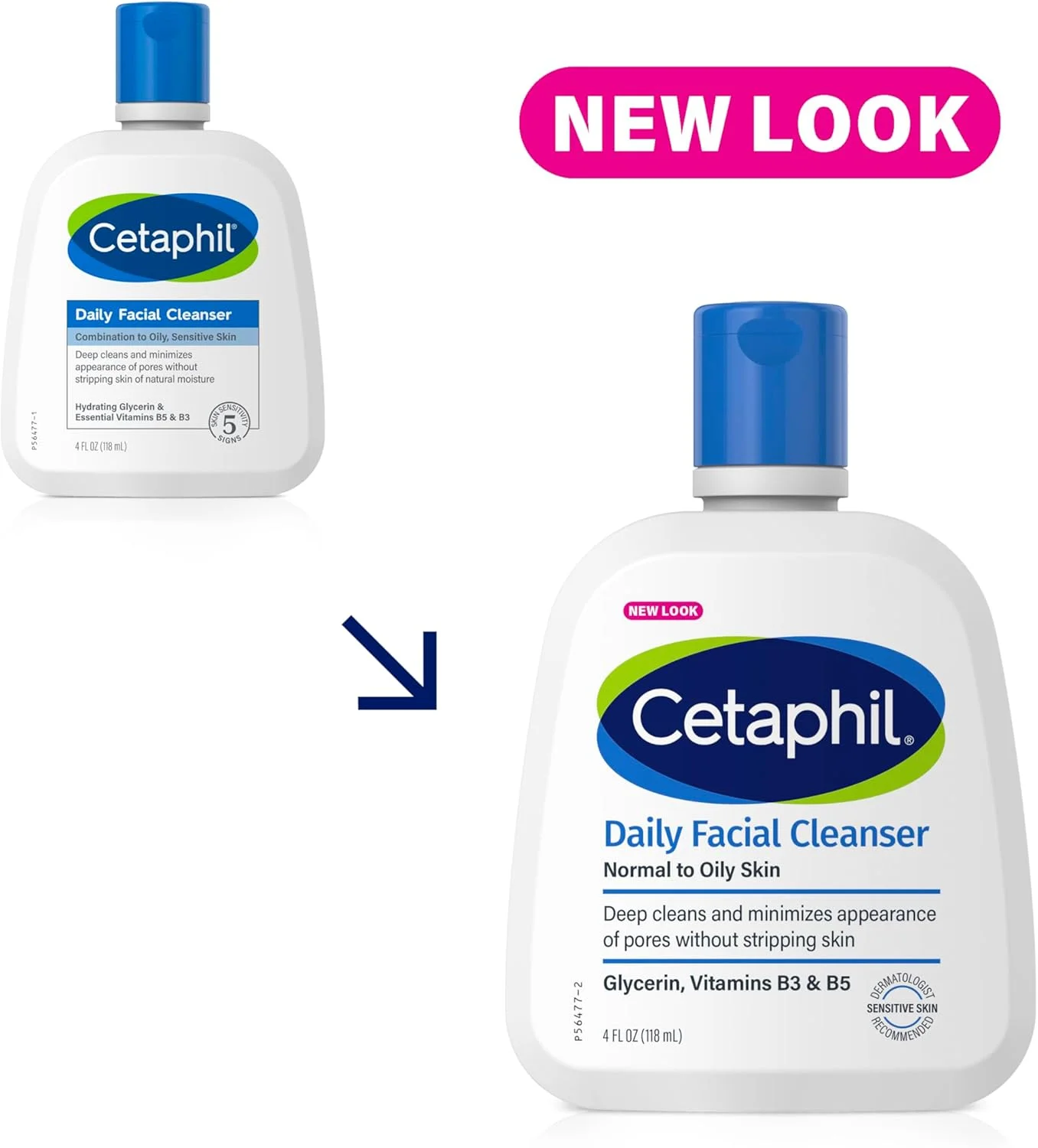 شوینده صورت ستافیل، پاک کننده روزانه صورت برای پوست های حساس، مختلط تا چرب، 118 میلی لیتر بسته 3 عددی، فوم ملایم، بدون صابون، ضد حساسیت