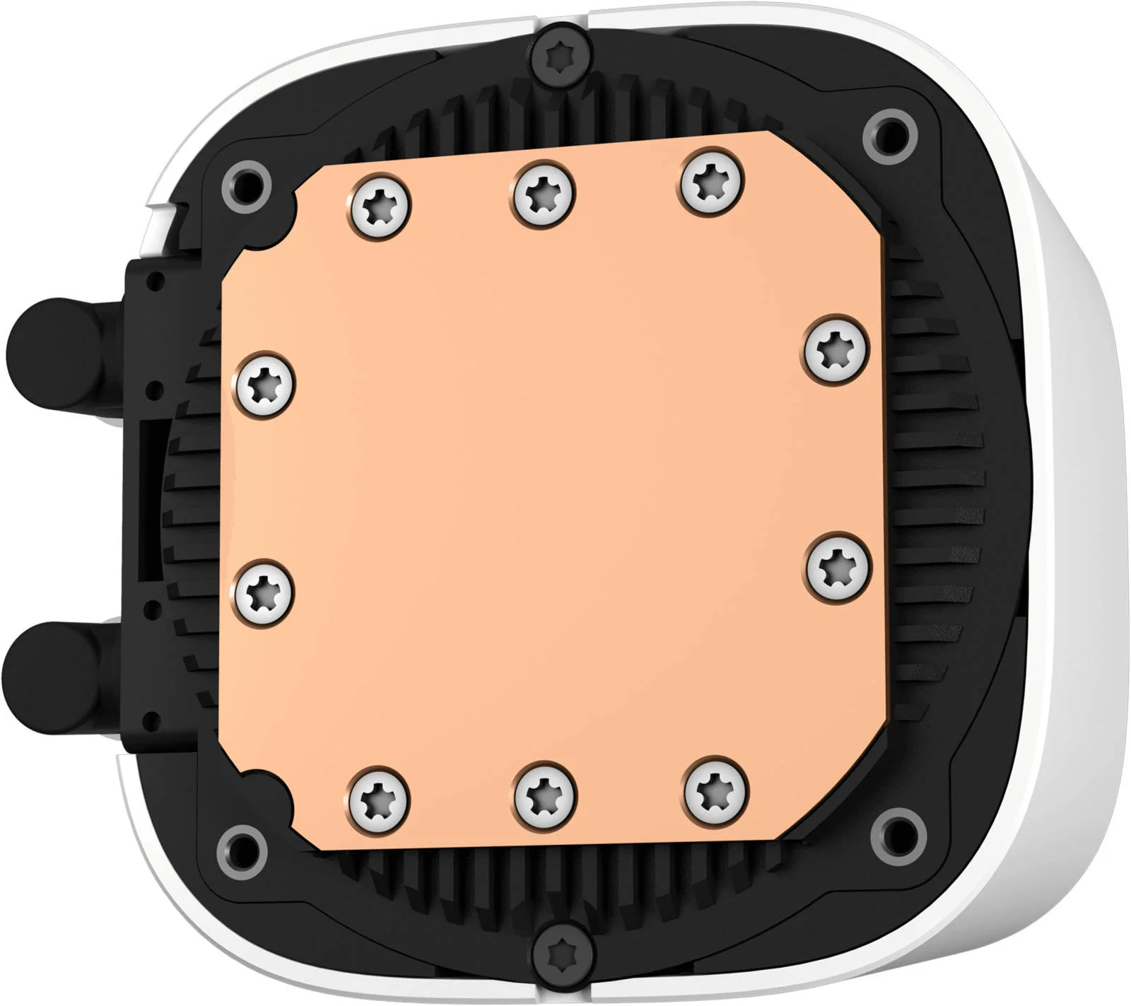 خنک کننده مایع پردازنده دیپ کول LE720 ARGB AIO، رادیاتور 360 میلی متری، 3 عدد فن aRGB با کارایی بالا، سرعت فن 500~2250 دور در دقیقه، جریان هوای فن 85.85 CFM، نوع بلبرینگ هیدرو، سفید | R-LE720-WHAMMN-G-1