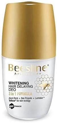 رول ضد تعریق روشن کننده و کند کننده رشد مو Beesline، فرمول 5 در 1، 50 میلی لیتر