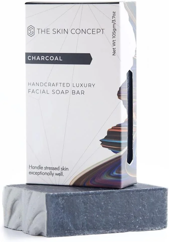 صابون دست ساز ممتاز ضد جوش صورت - زغال فعال و روغن درخت چای