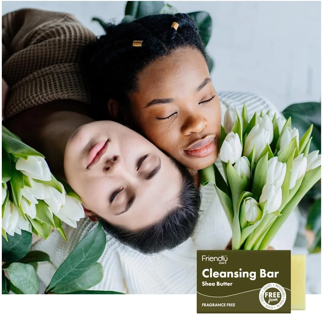 صابون پاک کننده شی باتر فرندلی سوپ (95 گرم) - صابون پاک کننده طبیعی، بدون عطر، گیاهی، بدون تست حیوانی، دست ساز، بدون مواد نگهدارنده یا سولفات، پایدار صابون پاک کننده شی باتر فرندلی سوپ (95 گرم) - صابون پاک کننده طبیعی، بدون عطر، گیاهی، بدون تست حیوانی، دست ساز، بدون مواد نگهدارنده یا سولفات، پایدار