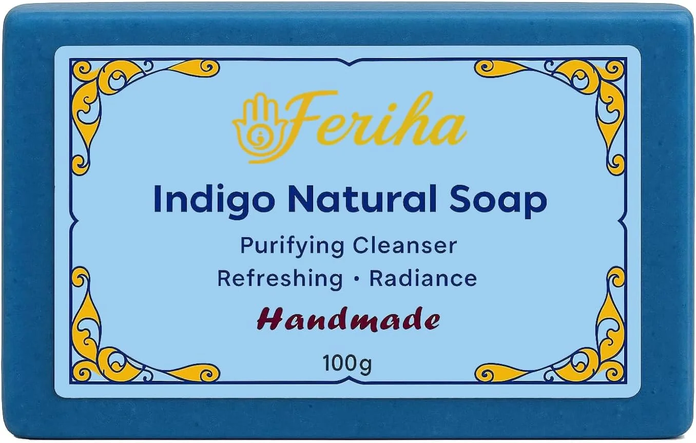 صابون صورت نیلا مراکشی - دست ساز با روغن آرگان و شی باتر