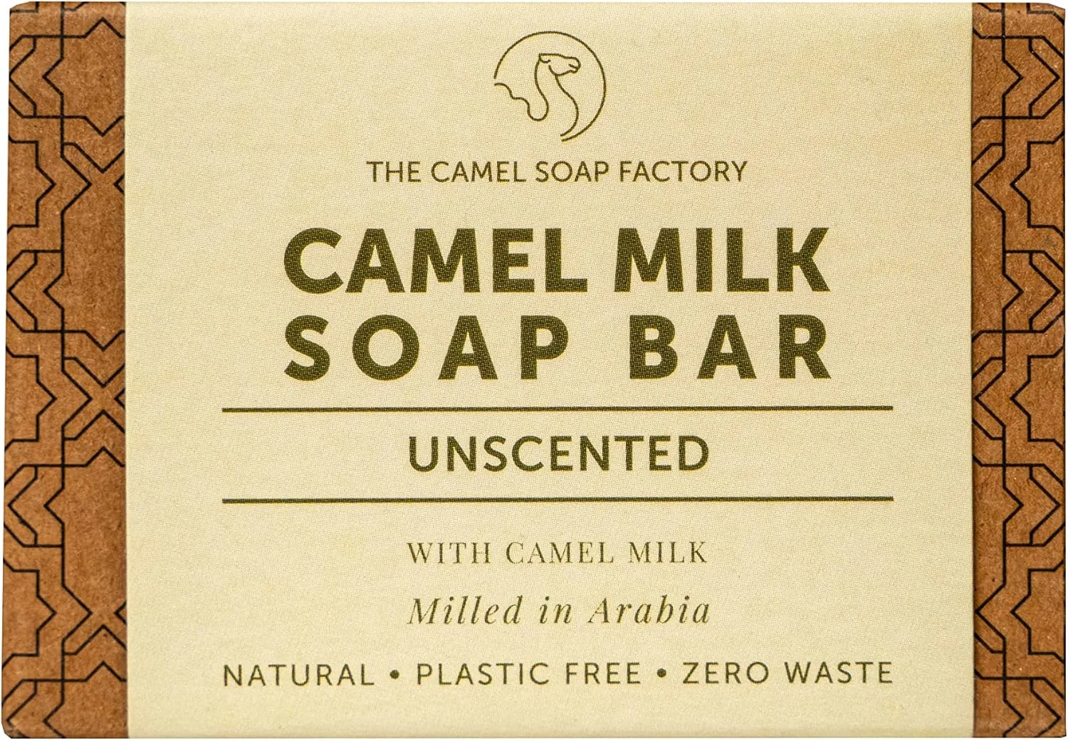 صابون طبیعی کارخانه صابون شتر، مجموعه طبیعی سدو، 140 گرم صابون سه بار آسیاب شده روزانه بدون پارابن با شیر تازه شتر، بدون عطر