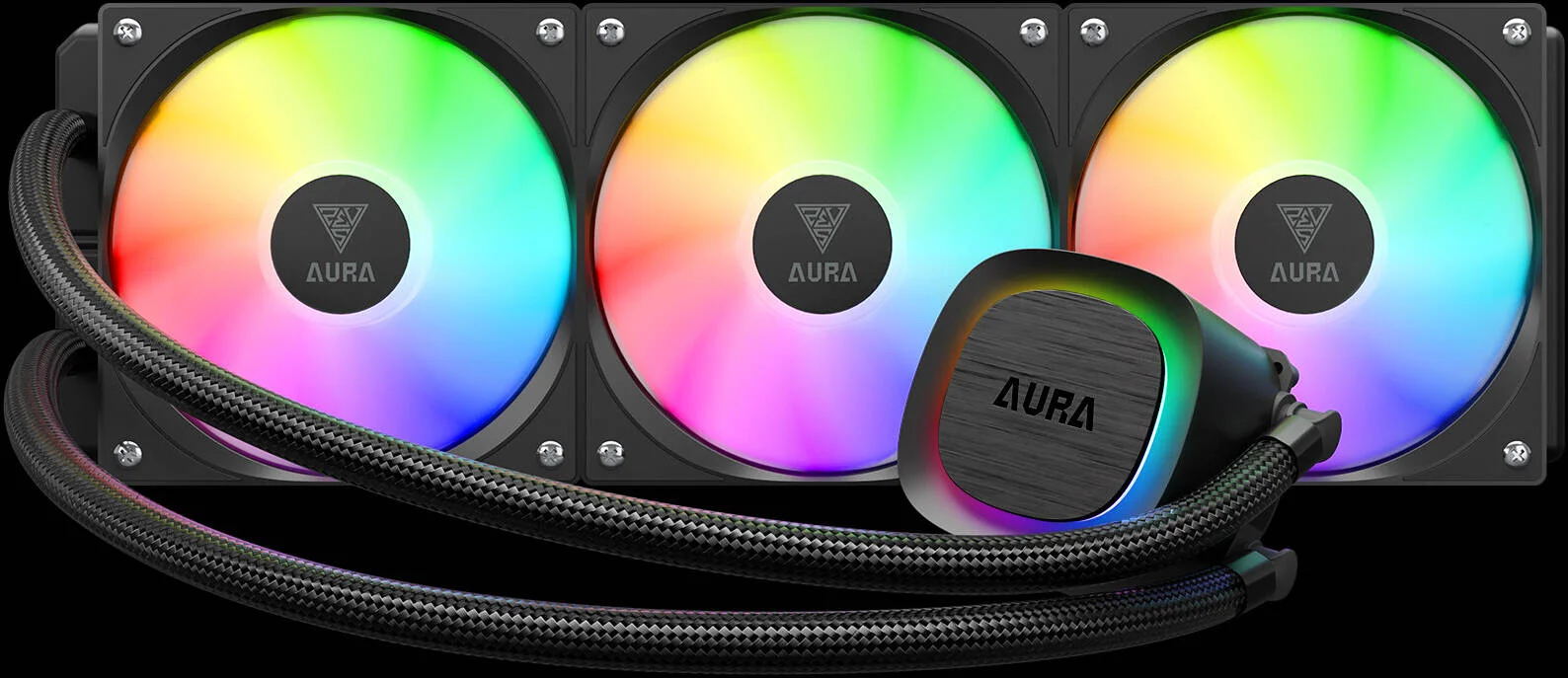 خنک کننده مایع GAMDIAS Aura GL360 V2، پشتیبانی از LGA 1700 / AM5، سرعت فن 800 - 1800 دور در دقیقه، فشار هوای 2.12 mmH2O، فن های هیدرولیک PWM، جریان هوای 73.6 CFM، مسیریابی کابل پنهان، مشکی | GL360 V2 خنک کننده مایع GAMDIAS Aura GL360 V2، پشتیبانی از LGA 1700 / AM5، سرعت فن 800 - 1800 دور در دقیقه، فشار هوای 2.12 mmH2O، فن های هیدرولیک PWM، جریان هوای 73.6 CFM، مسیریابی کابل پنهان، مشکی | GL360 V2