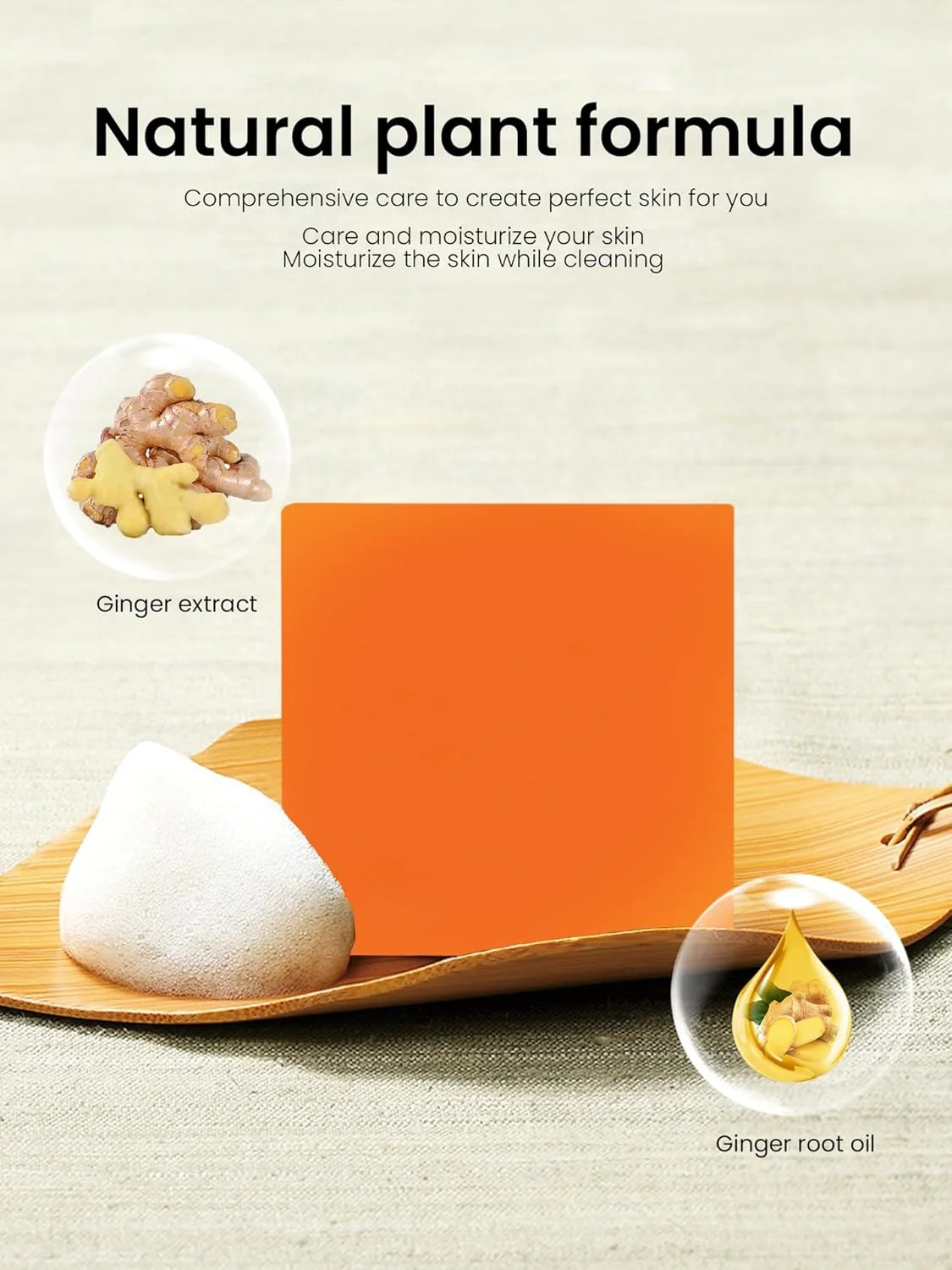 صابون زردچوبه Skade، بسته 2 عددی صابون روشن کننده پوست برای کوچک کردن منافذ، مواد طبیعی با ویتامین C برای پاکسازی، تسکین و آبرسانی پوست، مجموعه مراقبت از پوست زردچوبه برای انواع پوست