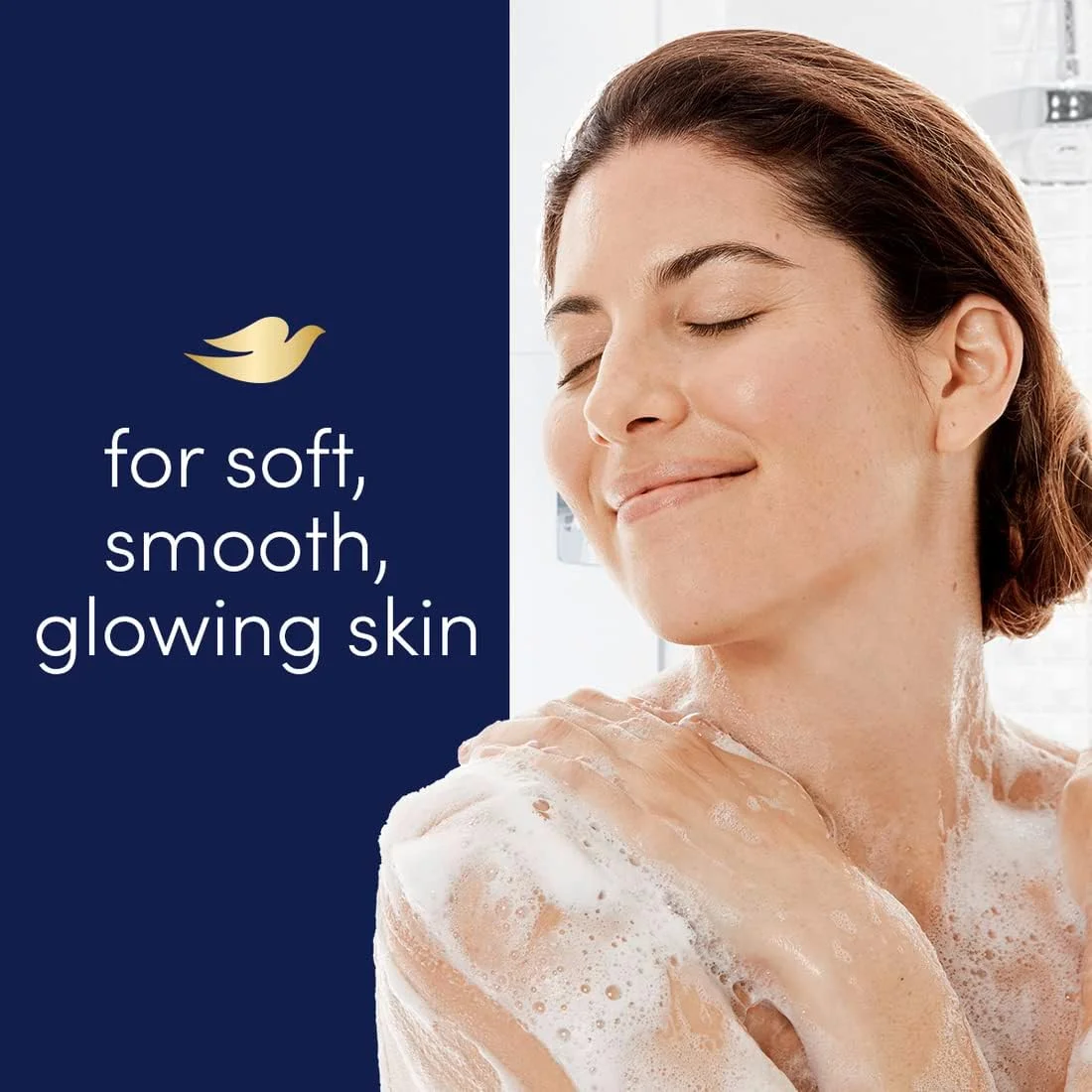 داو، قالب صابون مرطوب کننده، فرمول مغذی برای انواع پوست، اورجینال، با ¼ کرم مرطوب کننده، 125 گرمی (بسته 4 عددی)