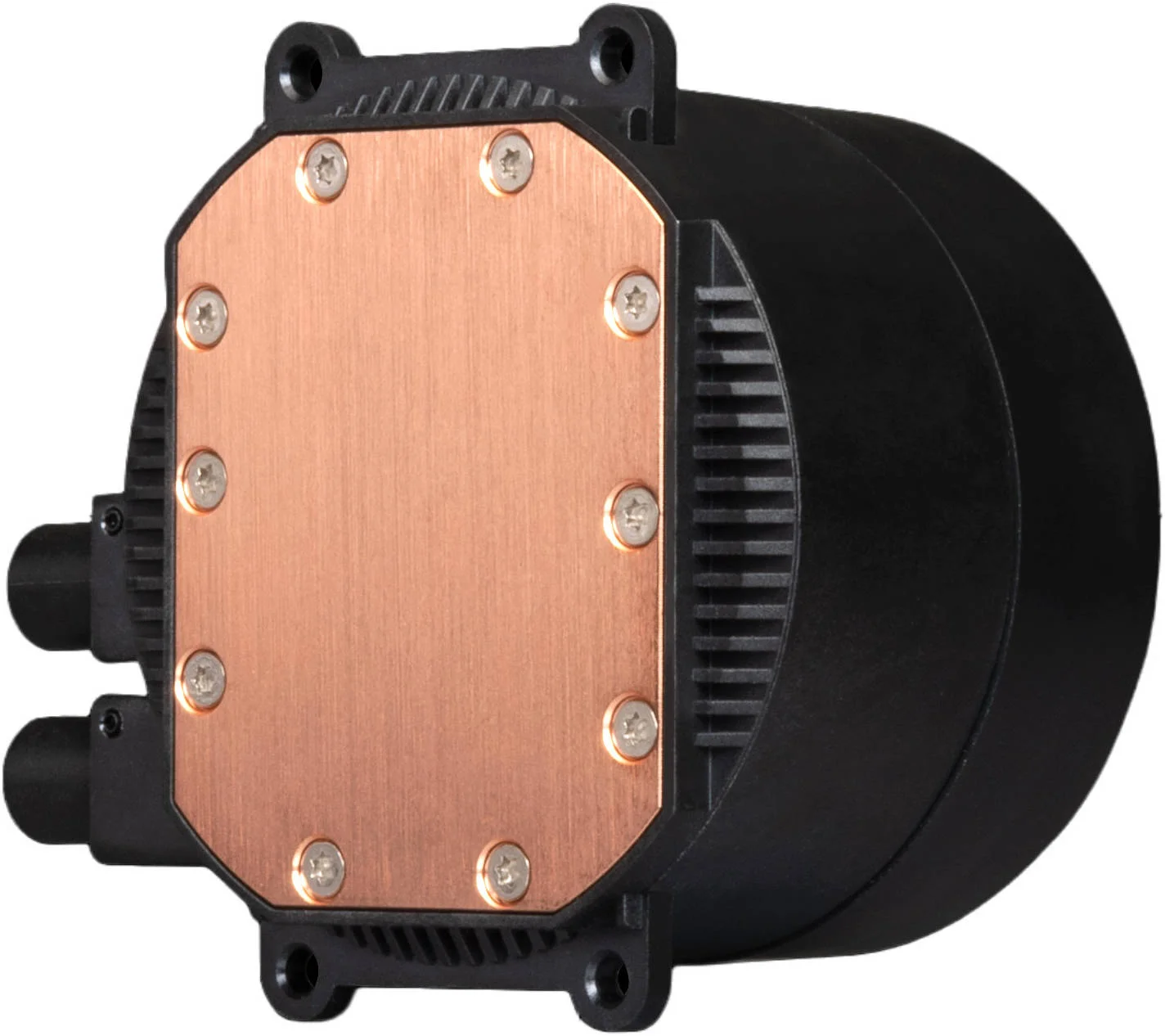 خنک کننده مایع پردازنده Gamdias Chione M2-240 Lite ARGB، صفحه پایه مسی، رادیاتور آلومینیومی، سرعت فن 2400 دور در دقیقه، جریان هوای 48.16 CFM، بلبرینگ هیدرولیک، مشکی | GD-CHIONE-M2-240-LITE2