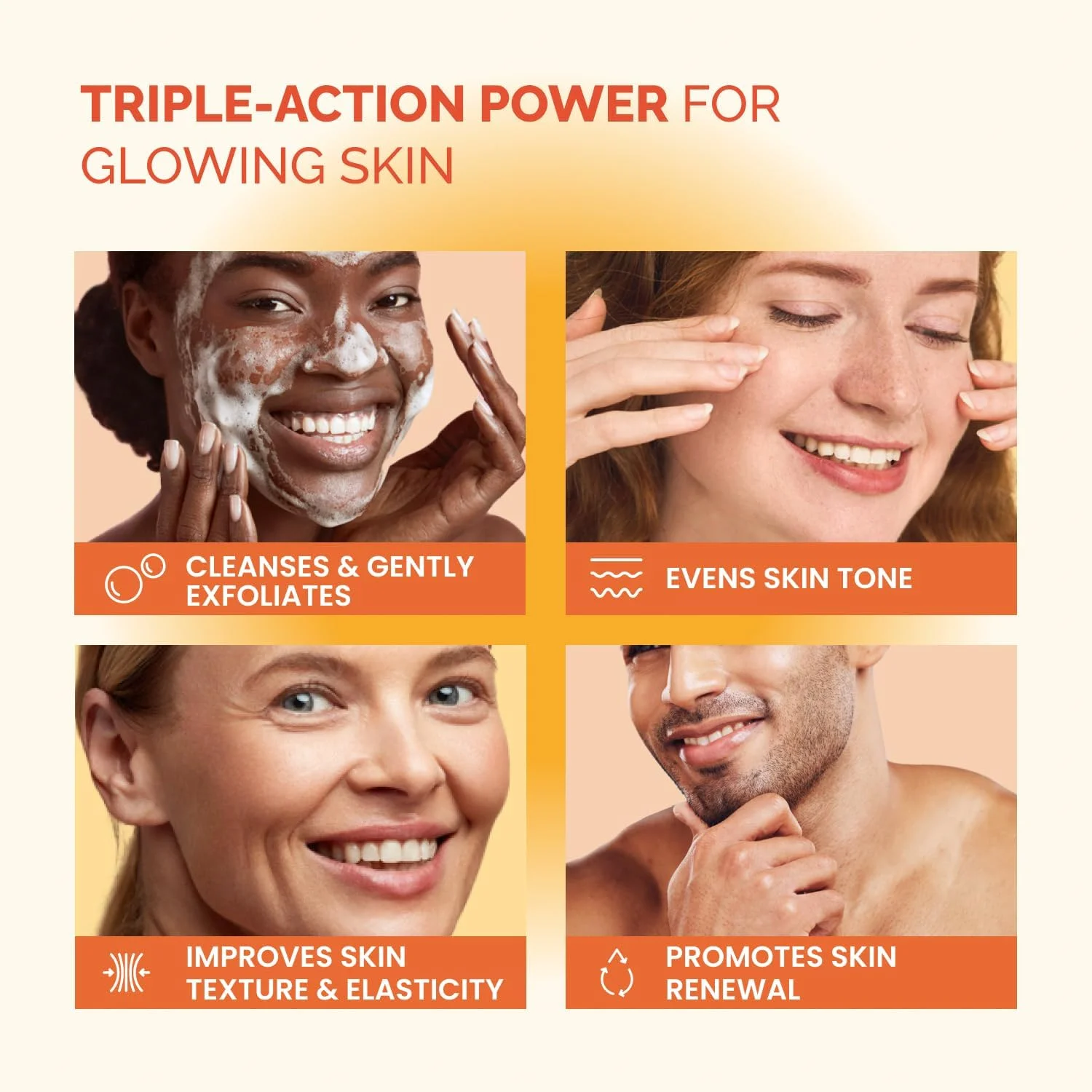 صابون کوجیک اسید پلنتیفیک برای رفع تیرگی پوست - صابون زردچوبه 2 عددی حاوی هیالورونیک اسید، کلاژن، ویتامین C برای لک های تیره - شستشوی صورت برای خانم ها و آقایان، مراقبت از پوست وگان، 160 گرم