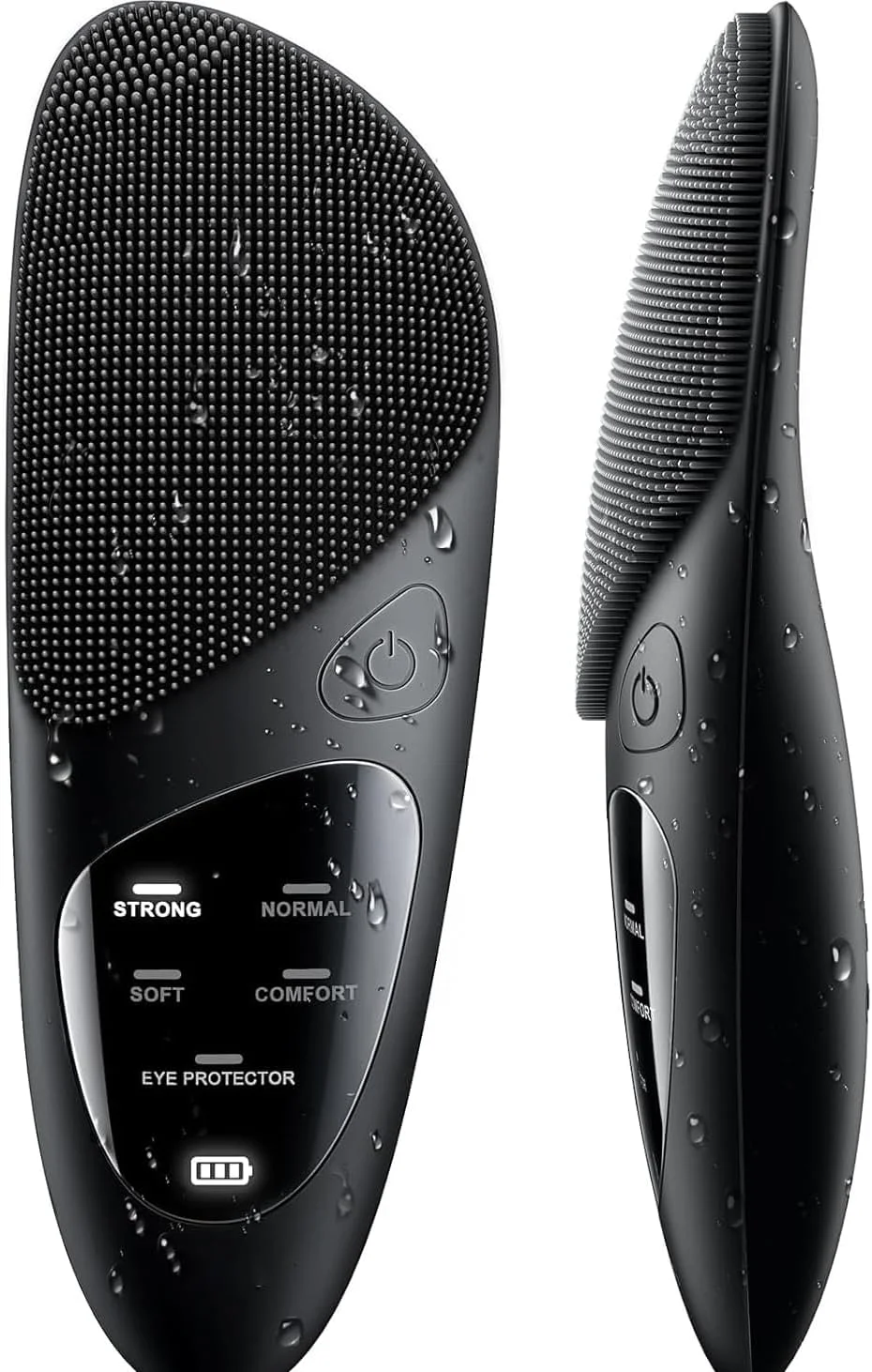 برس پاک کننده صورت: برس شستشوی صورت سیلیکونی قابل حمل ضد آب قابل شارژ، 4 حالت پاکسازی، لایه بردار برقی صورت برای پاکسازی، لایه برداری و ماساژ آقایان و بانوان