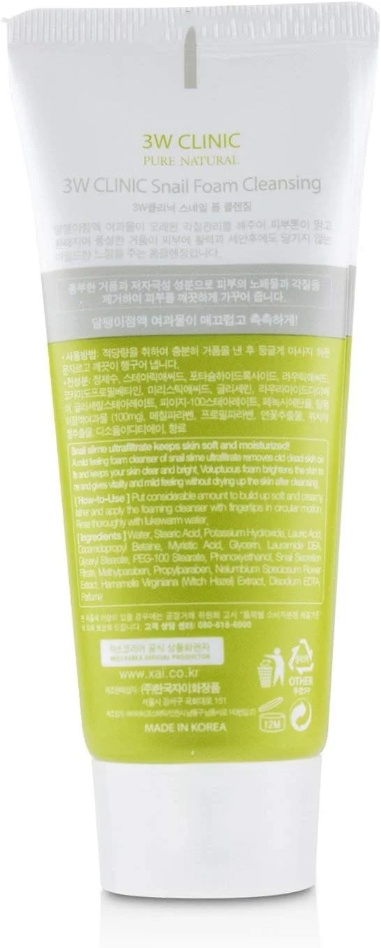 فوم شستشوی صورت حلزون تری دبلیو کلینیک 100 میلی لیتر