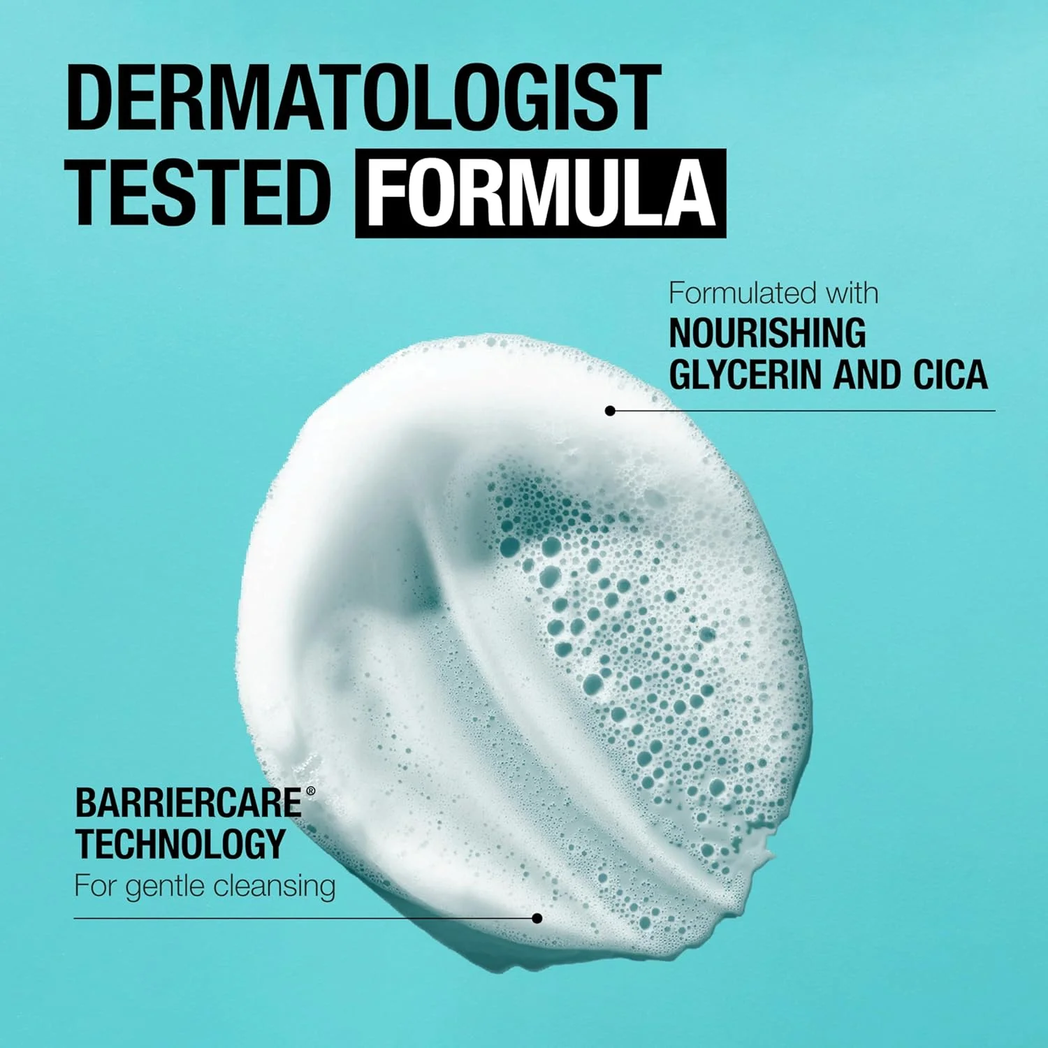 پاک کننده ملایم صورت نوتروژینا، تبدیل از کرم به فوم، پاک کننده روزانه پوست های حساس، بدون عطر، ضد حساسیت، 250 میلی لیتر