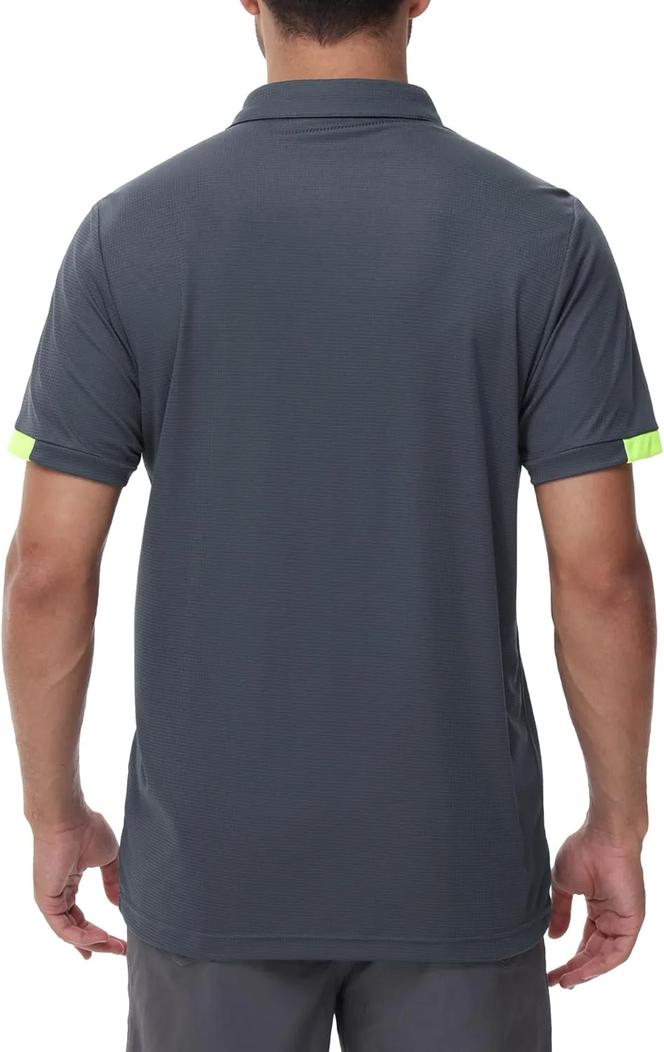 تی شرت های پولو مردانه آستین کوتاه، تی شرت های پولو گلف سبک وزن و زود خشک شونده ورزشی مردانه، بسته 3 عددی