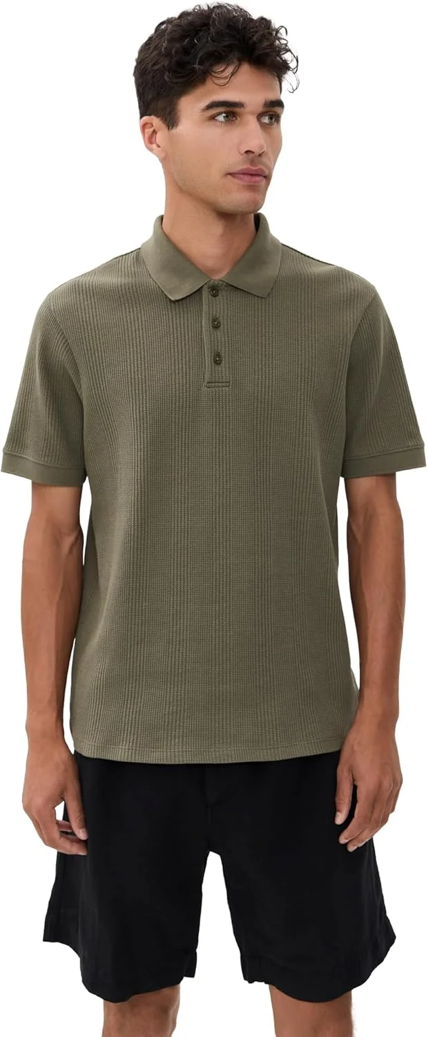 پولوشرت آستین کوتاه مردانه با بافت متنوع