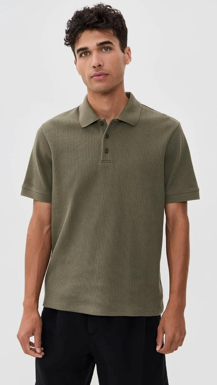 پولوشرت آستین کوتاه مردانه با بافت متنوع