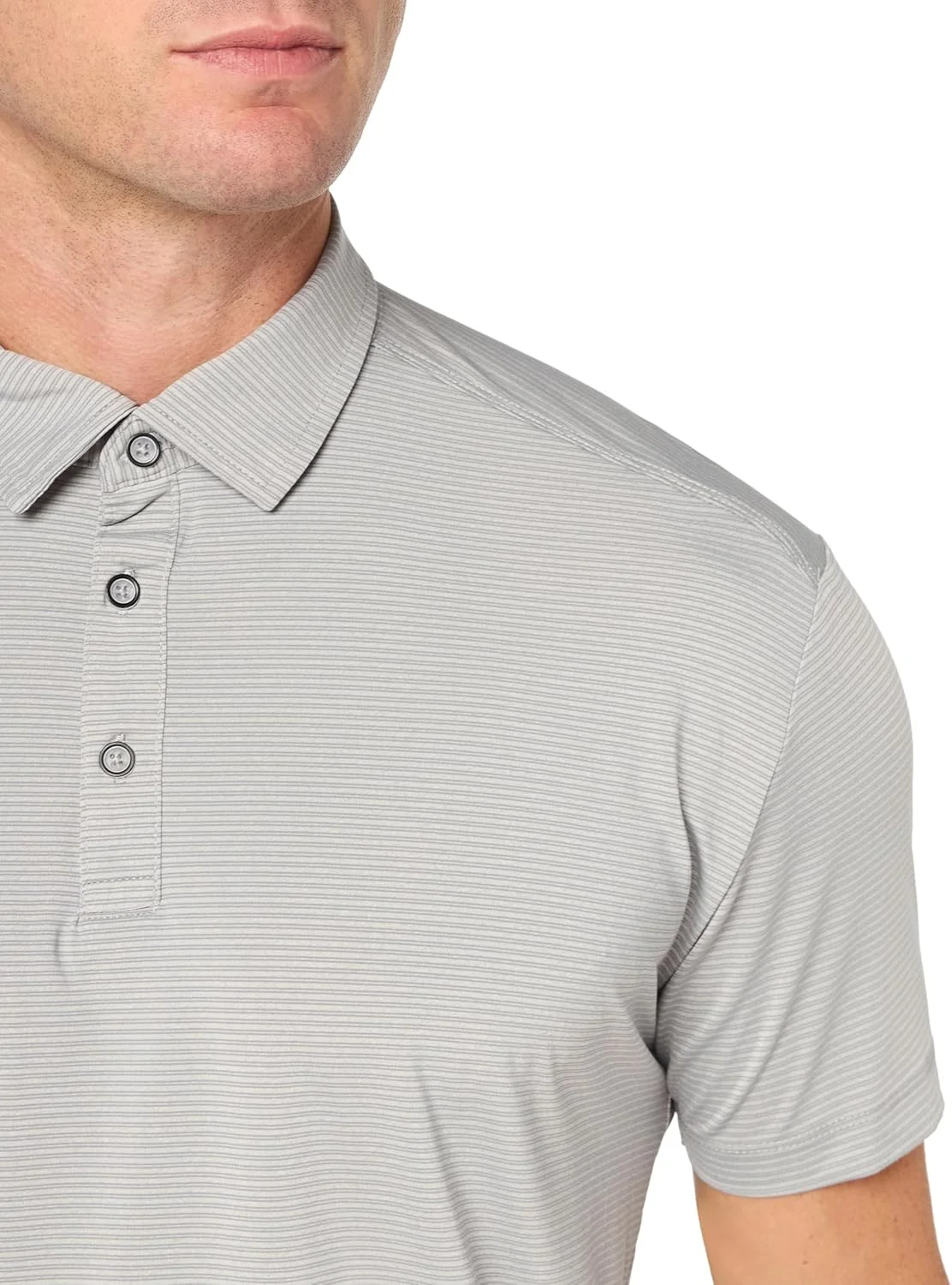 پولوشرت مردانه طرح راه راه سایه ای مدل 1946